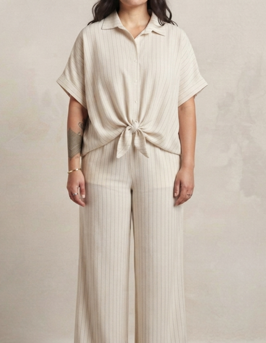 Ensemble à rayures