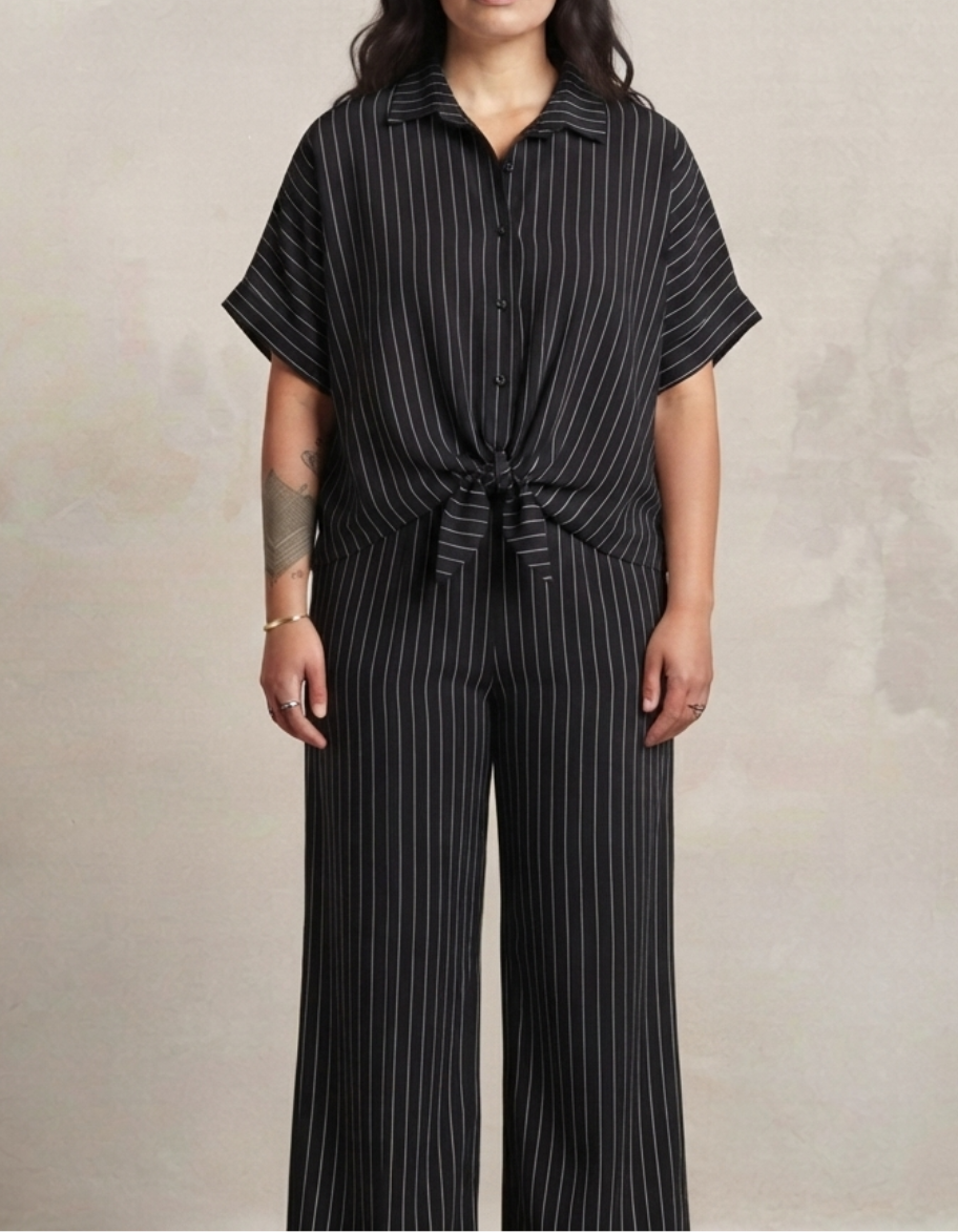 Ensemble à rayures