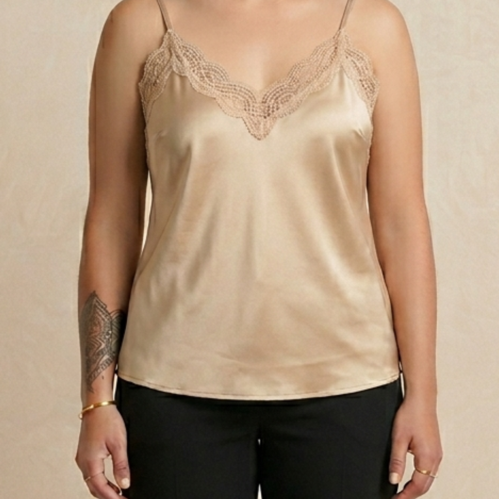 Top Dentelle Satiné - Luna