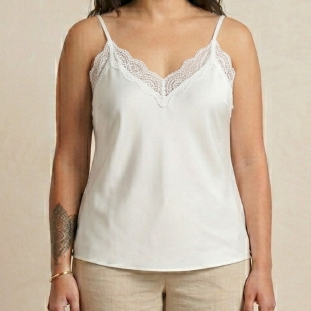Top Dentelle Satiné - Luna