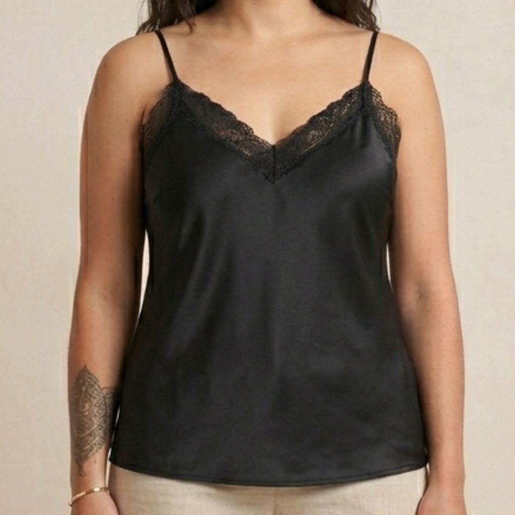 Top Dentelle Satiné - Luna