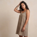 Robe Trapèze à Motifs Géométriques