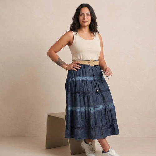 Jupe effet jeans - Ines